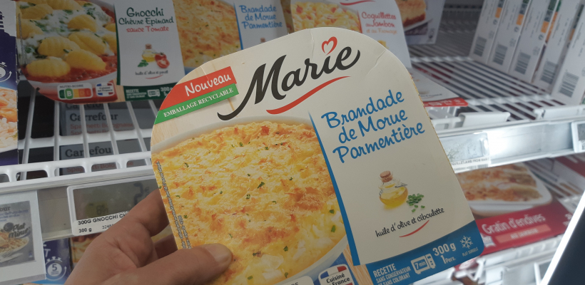 Plats cuisinés : Marie se la joue solo