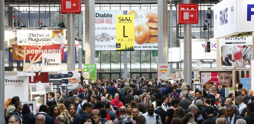 En photo, la dernière édition du Sial Paris en 2018. C’était il y a déjà quatre ans…