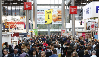 En photo, la dernière édition du Sial Paris en 2018. C’était il y a déjà quatre ans…