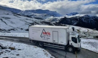 Un camion Patis Service en pleine tournée. (photo Patis Service)