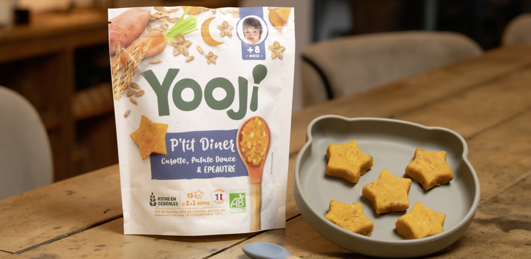 Yooji, l'alimentation surgelée pour bébé qui cartonne 